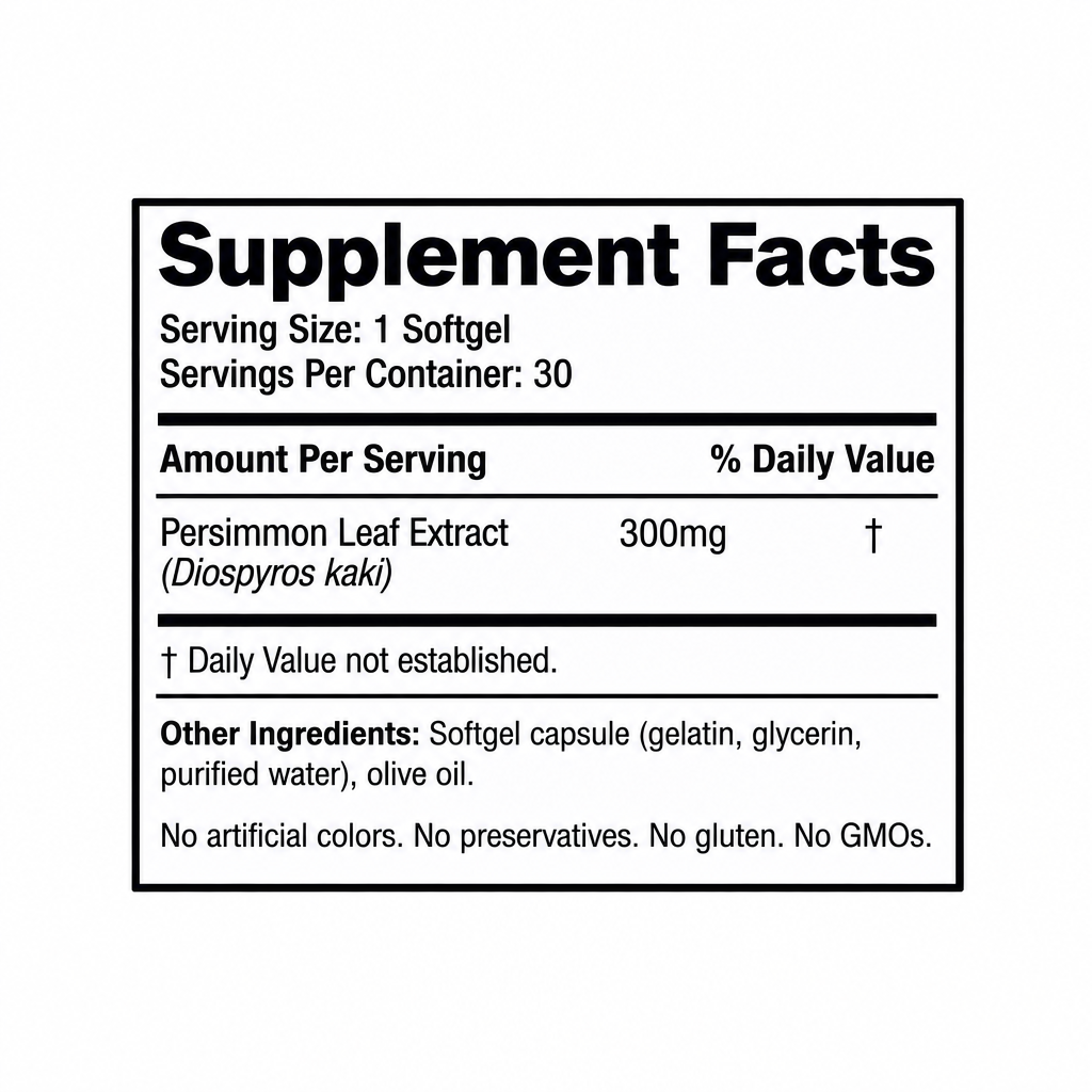 Persimmon Leaf Extract
